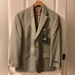 Chaps Mens Jacket black/ white 42 Reg